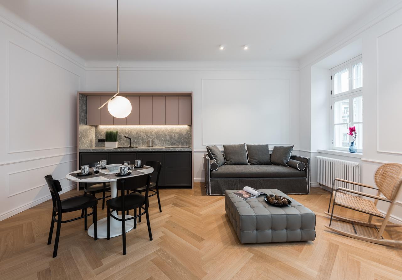 Apartments Rog Ljubljana Bagian luar foto